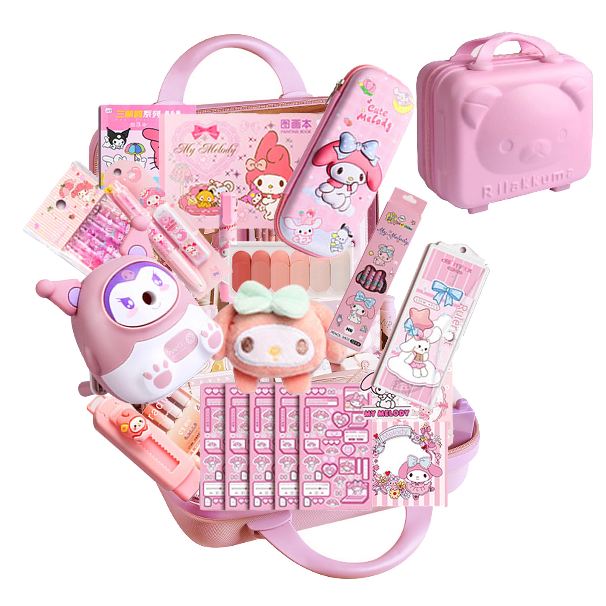 Amazon.co.jp: KRGNPLE 文具セット 日記帳 ペンケース キャラクター